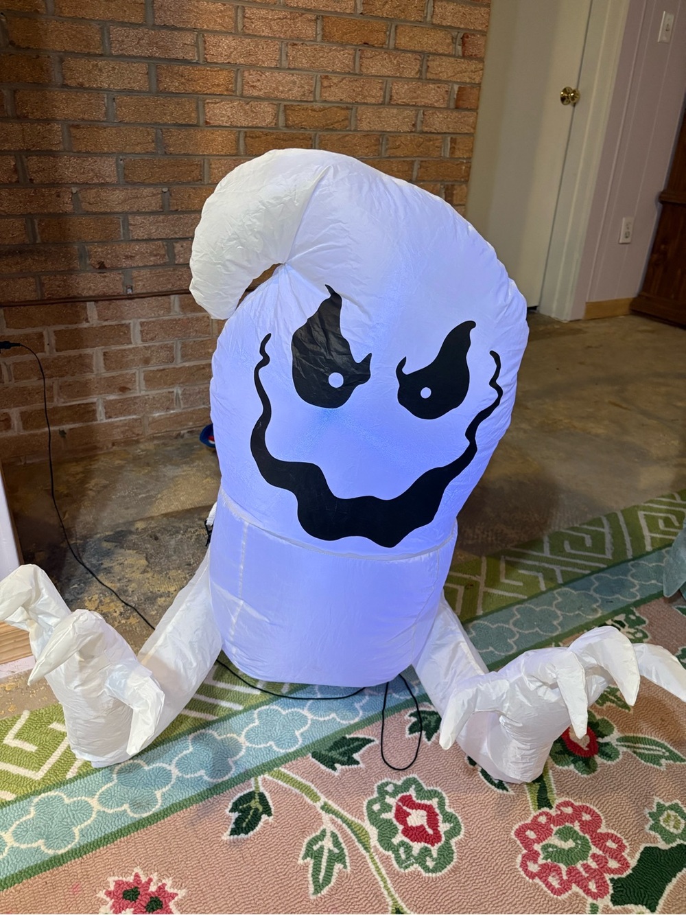 34-Inch Creepy Crawling Ghost Halloween Inflatable by Airblown Inflatables
